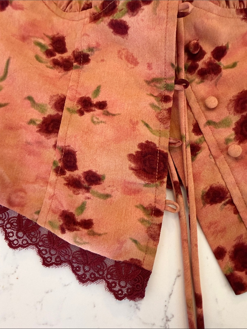 NWT Lace-Trim Tank Top - Picture 5 of 6